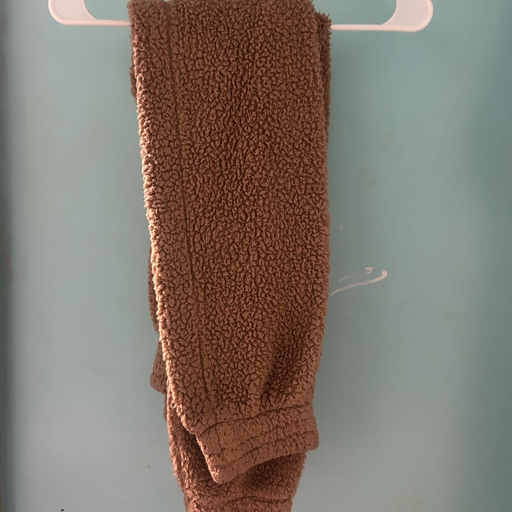 No Boundaries Brown Fleece Joggers